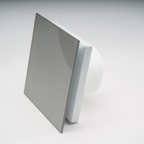 Вентилятор побутовий OSTVENT ART GLASS 120 S Grey  (арт. 012-0013)