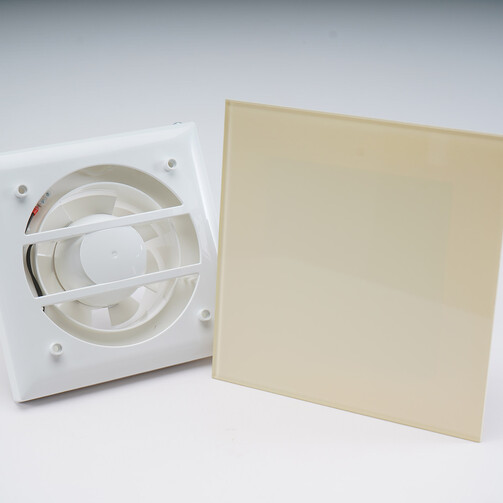 Вентилятор побутовий OSTVENT ART GLASS 100 S Ivory  (арт. 008-0012)