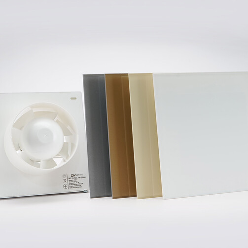 Вентилятор побутовий OSTVENT ART GLASS 120 S White  (арт. 012-0010)