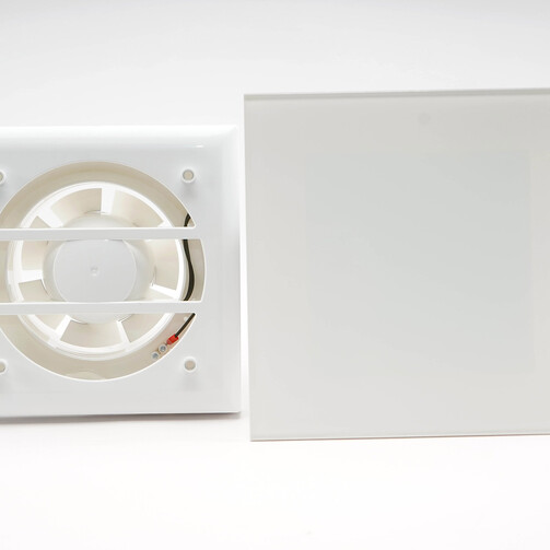 Вентилятор побутовий OSTVENT ART GLASS 120 S White  (арт. 012-0010)