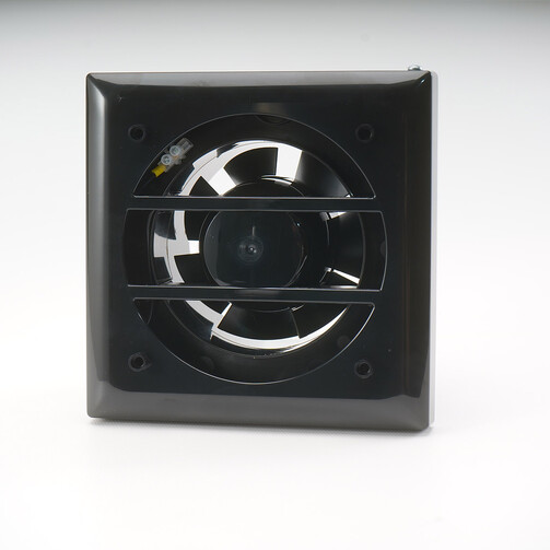 Вентилятор побутовий OSTVENT ART GLASS 120 S Black  (арт. 012-0011)